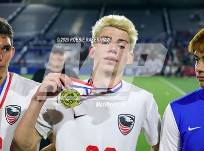 Thumbnail 2 in Salado vs. Castleberry (UIL 4A Soccer Division I Final Medal Ceremony) photogallery.