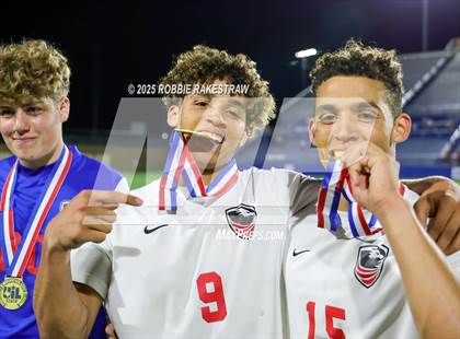 Thumbnail 2 in Salado vs. Castleberry (UIL 4A Soccer Division I Final Medal Ceremony) photogallery.