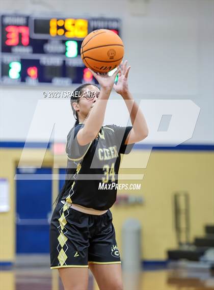 Thumbnail 1 in Gray's Creek vs. South View (2023 Cumberland County Schools Holiday Classic Tournament) photogallery.