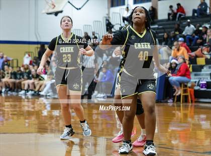 Thumbnail 1 in Gray's Creek vs. South View (2023 Cumberland County Schools Holiday Classic Tournament) photogallery.