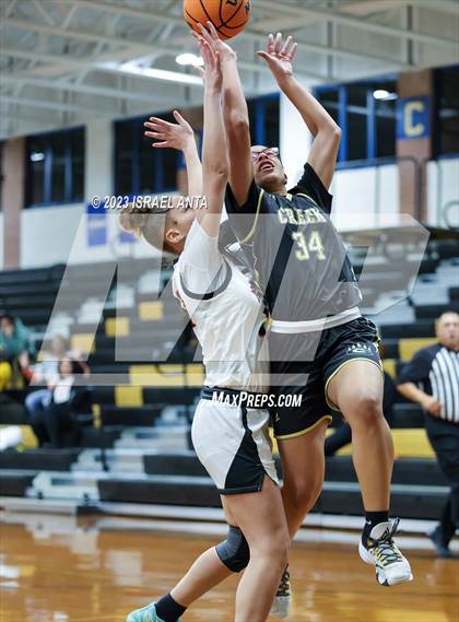 Thumbnail 3 in Gray's Creek vs. South View (2023 Cumberland County Schools Holiday Classic Tournament) photogallery.