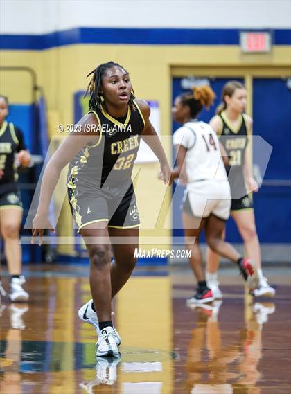 Thumbnail 2 in Gray's Creek vs. South View (2023 Cumberland County Schools Holiday Classic Tournament) photogallery.