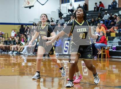Thumbnail 3 in Gray's Creek vs. South View (2023 Cumberland County Schools Holiday Classic Tournament) photogallery.