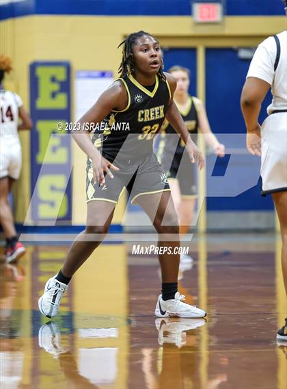 Thumbnail 3 in Gray's Creek vs. South View (2023 Cumberland County Schools Holiday Classic Tournament) photogallery.