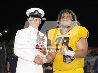 Thumbnail 2 in Centennial vs. Punahou (Honor Bowl) photogallery.