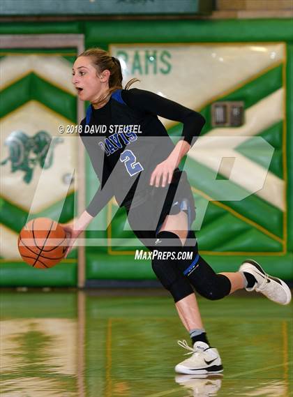 Thumbnail 1 in Davis vs. Presentation (St. Mary's Stockton MLK Showcase) photogallery.