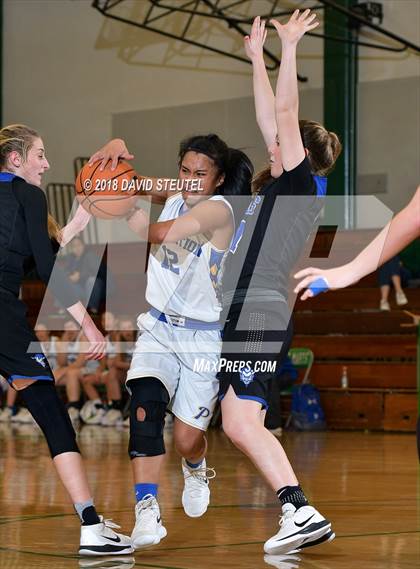 Thumbnail 3 in Davis vs. Presentation (St. Mary's Stockton MLK Showcase) photogallery.