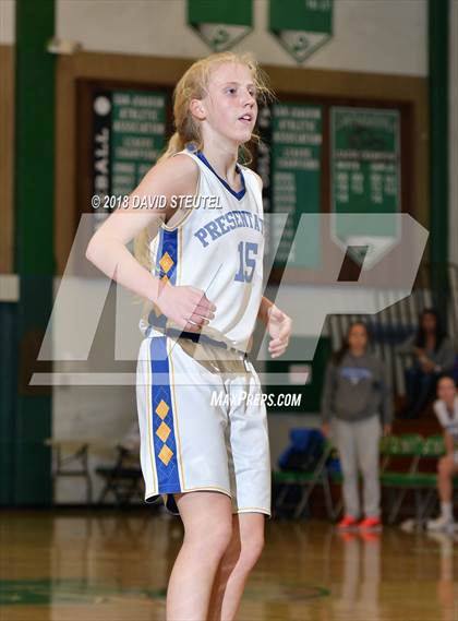 Thumbnail 2 in Davis vs. Presentation (St. Mary's Stockton MLK Showcase) photogallery.
