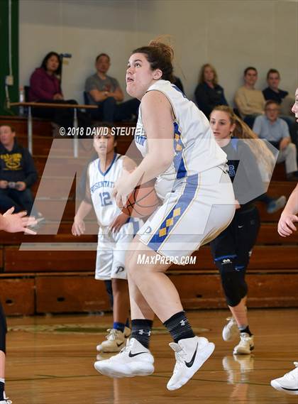 Thumbnail 1 in Davis vs. Presentation (St. Mary's Stockton MLK Showcase) photogallery.