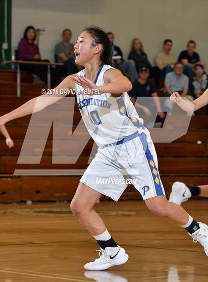 Thumbnail 2 in Davis vs. Presentation (St. Mary's Stockton MLK Showcase) photogallery.