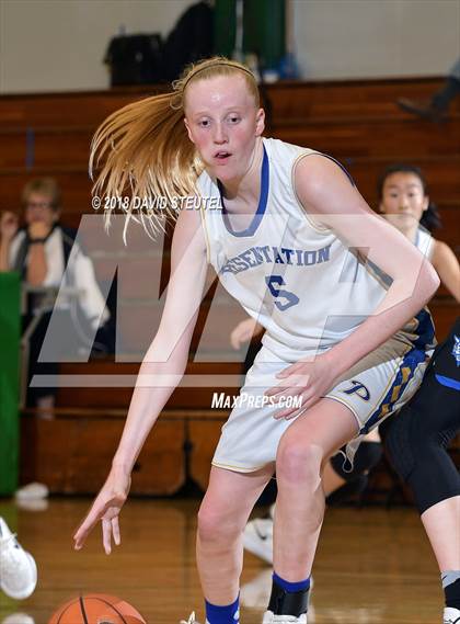 Thumbnail 1 in Davis vs. Presentation (St. Mary's Stockton MLK Showcase) photogallery.