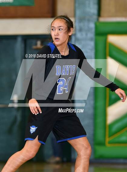 Thumbnail 3 in Davis vs. Presentation (St. Mary's Stockton MLK Showcase) photogallery.