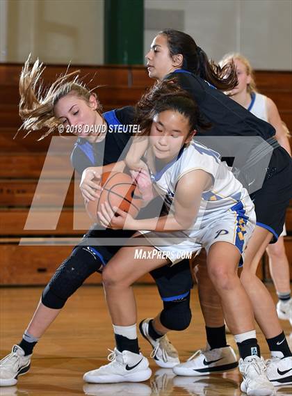 Thumbnail 2 in Davis vs. Presentation (St. Mary's Stockton MLK Showcase) photogallery.
