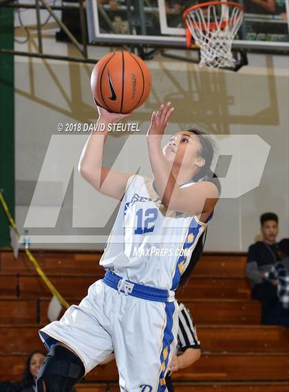 Thumbnail 1 in Davis vs. Presentation (St. Mary's Stockton MLK Showcase) photogallery.