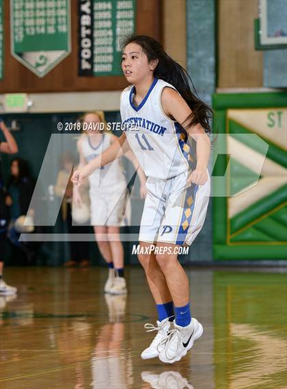 Thumbnail 3 in Davis vs. Presentation (St. Mary's Stockton MLK Showcase) photogallery.