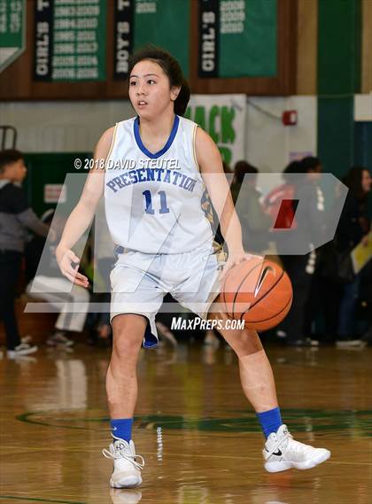 Thumbnail 1 in Davis vs. Presentation (St. Mary's Stockton MLK Showcase) photogallery.