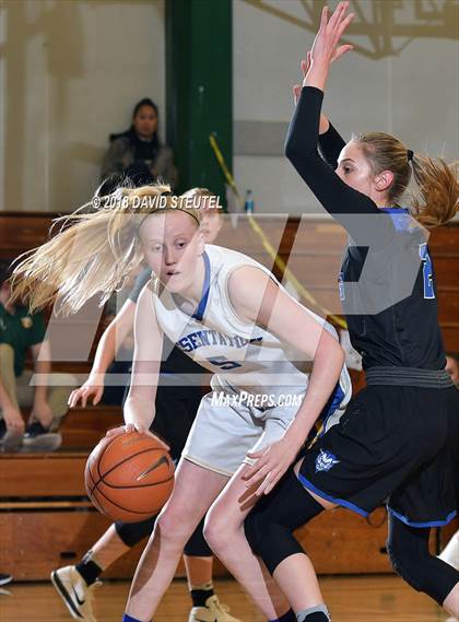 Thumbnail 1 in Davis vs. Presentation (St. Mary's Stockton MLK Showcase) photogallery.