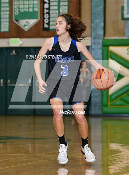 Thumbnail 2 in Davis vs. Presentation (St. Mary's Stockton MLK Showcase) photogallery.