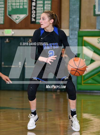 Thumbnail 3 in Davis vs. Presentation (St. Mary's Stockton MLK Showcase) photogallery.