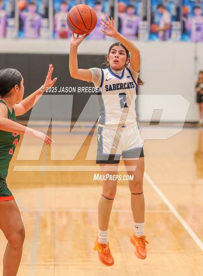 Thumbnail 1 in Vela vs. Harlingen South (UIL 5A Region IV D1 BI-District Basketball) photogallery.