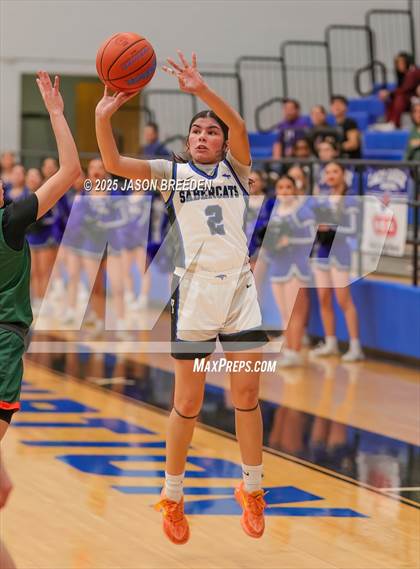Thumbnail 1 in Vela vs. Harlingen South (UIL 5A Region IV D1 BI-District Basketball) photogallery.