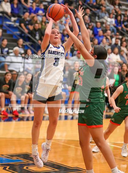 Thumbnail 3 in Vela vs. Harlingen South (UIL 5A Region IV D1 BI-District Basketball) photogallery.