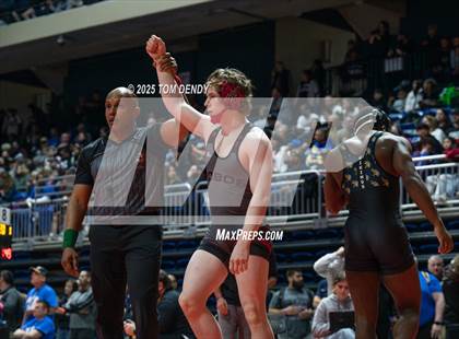 Thumbnail 1 in UIL Wrestling 5A-6A Finals (Round 1) photogallery.