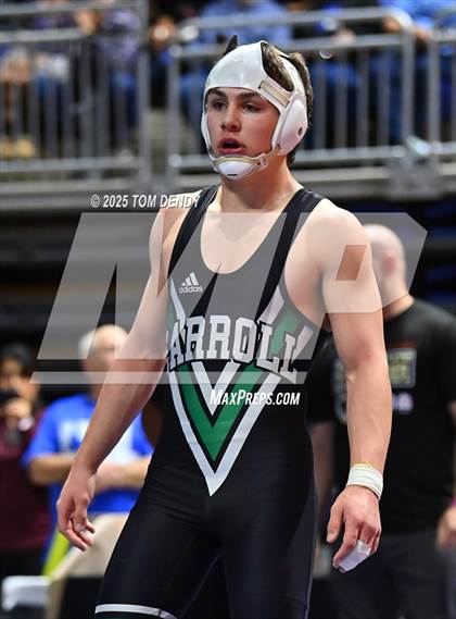 Thumbnail 1 in UIL Wrestling 5A-6A Finals (Round 1) photogallery.