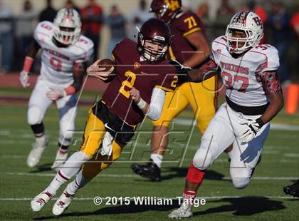 Thumbnail 1 in Homewood-Flossmoor @ Loyola Academy (IHSA Class 8A Quarterfinal) photogallery.