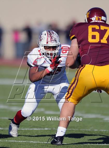 Thumbnail 1 in Homewood-Flossmoor @ Loyola Academy (IHSA Class 8A Quarterfinal) photogallery.