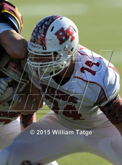 Thumbnail 2 in Homewood-Flossmoor @ Loyola Academy (IHSA Class 8A Quarterfinal) photogallery.