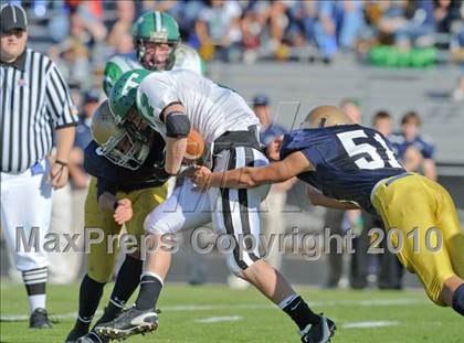Thumbnail 2 in Thatcher vs. Yuma Catholic (AIA 2A State Semifinal) photogallery.