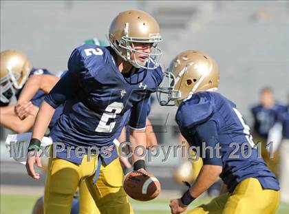 Thumbnail 2 in Thatcher vs. Yuma Catholic (AIA 2A State Semifinal) photogallery.
