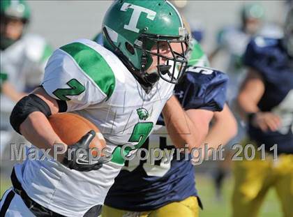 Thumbnail 2 in Thatcher vs. Yuma Catholic (AIA 2A State Semifinal) photogallery.