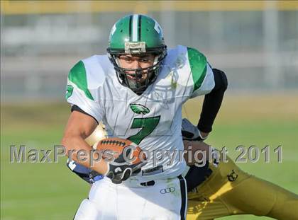 Thumbnail 3 in Thatcher vs. Yuma Catholic (AIA 2A State Semifinal) photogallery.
