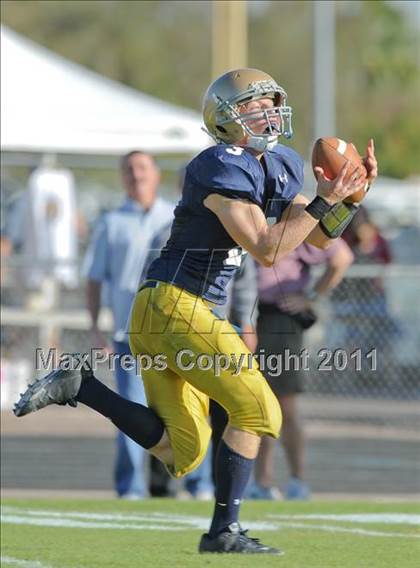 Thumbnail 1 in Thatcher vs. Yuma Catholic (AIA 2A State Semifinal) photogallery.