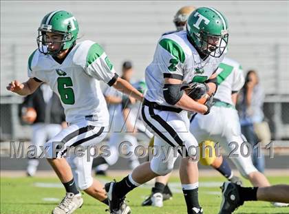 Thumbnail 2 in Thatcher vs. Yuma Catholic (AIA 2A State Semifinal) photogallery.