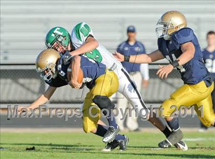 Thumbnail 2 in Thatcher vs. Yuma Catholic (AIA 2A State Semifinal) photogallery.