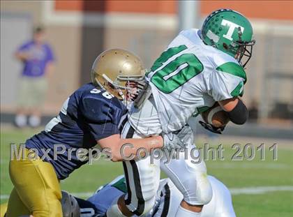 Thumbnail 2 in Thatcher vs. Yuma Catholic (AIA 2A State Semifinal) photogallery.