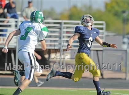 Thumbnail 2 in Thatcher vs. Yuma Catholic (AIA 2A State Semifinal) photogallery.