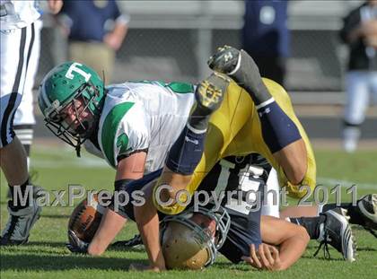 Thumbnail 3 in Thatcher vs. Yuma Catholic (AIA 2A State Semifinal) photogallery.