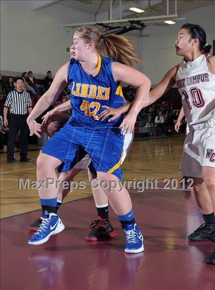 Thumbnail 2 in Linden @ West Campus (CIF SJS D4 Semifinals) photogallery.