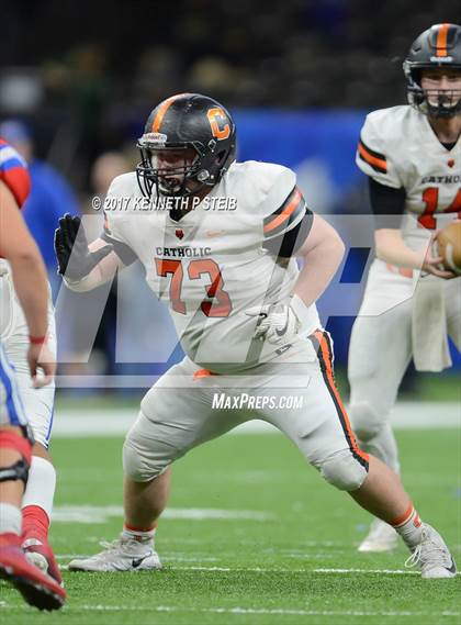 Thumbnail 1 in John Curtis Christian vs. Catholic-B.R. (LHSAA 5A Allstate Sugar Bowl Prep Classic Final) photogallery.