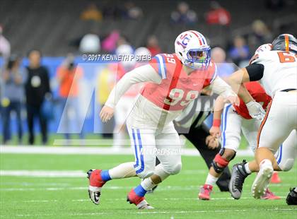 Thumbnail 2 in John Curtis Christian vs. Catholic-B.R. (LHSAA 5A Allstate Sugar Bowl Prep Classic Final) photogallery.