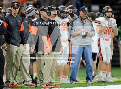 Thumbnail 2 in John Curtis Christian vs. Catholic-B.R. (LHSAA 5A Allstate Sugar Bowl Prep Classic Final) photogallery.