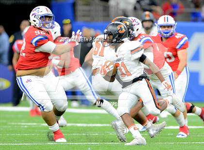 Thumbnail 3 in John Curtis Christian vs. Catholic-B.R. (LHSAA 5A Allstate Sugar Bowl Prep Classic Final) photogallery.