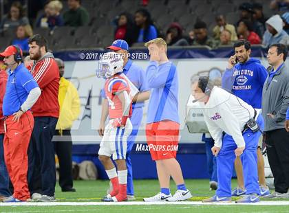 Thumbnail 2 in John Curtis Christian vs. Catholic-B.R. (LHSAA 5A Allstate Sugar Bowl Prep Classic Final) photogallery.