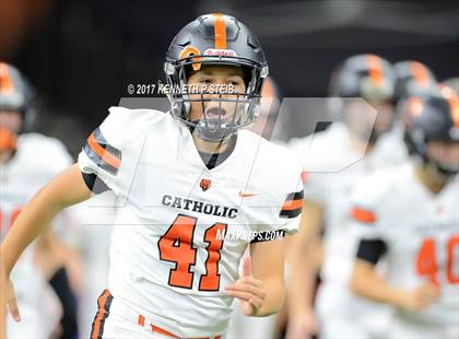 Thumbnail 2 in John Curtis Christian vs. Catholic-B.R. (LHSAA 5A Allstate Sugar Bowl Prep Classic Final) photogallery.