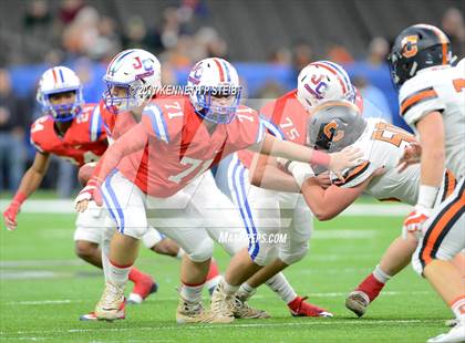 Thumbnail 2 in John Curtis Christian vs. Catholic-B.R. (LHSAA 5A Allstate Sugar Bowl Prep Classic Final) photogallery.