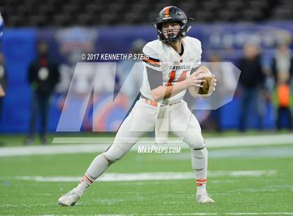 Thumbnail 2 in John Curtis Christian vs. Catholic-B.R. (LHSAA 5A Allstate Sugar Bowl Prep Classic Final) photogallery.